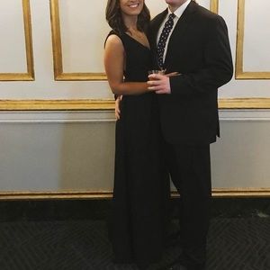 Lulus classic black gown